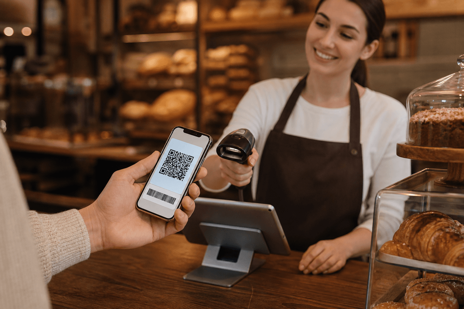 Online bakery checkout with a coupon field showing percent off and buy-one-get-one muffin promotion